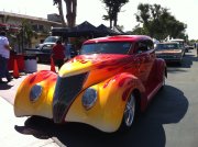 1937 5-window Coupe with Flames